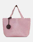 Reversible Tote Bag BAG06D - 215908 Ebony Rosy Pink | Ebony Rosy Pink | Bag | Ilse Jacobsen