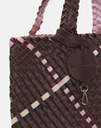 Reversible Tote Bag BAG06D - 215908 Ebony Rosy Pink | Ebony Rosy Pink | Bag | Ilse Jacobsen