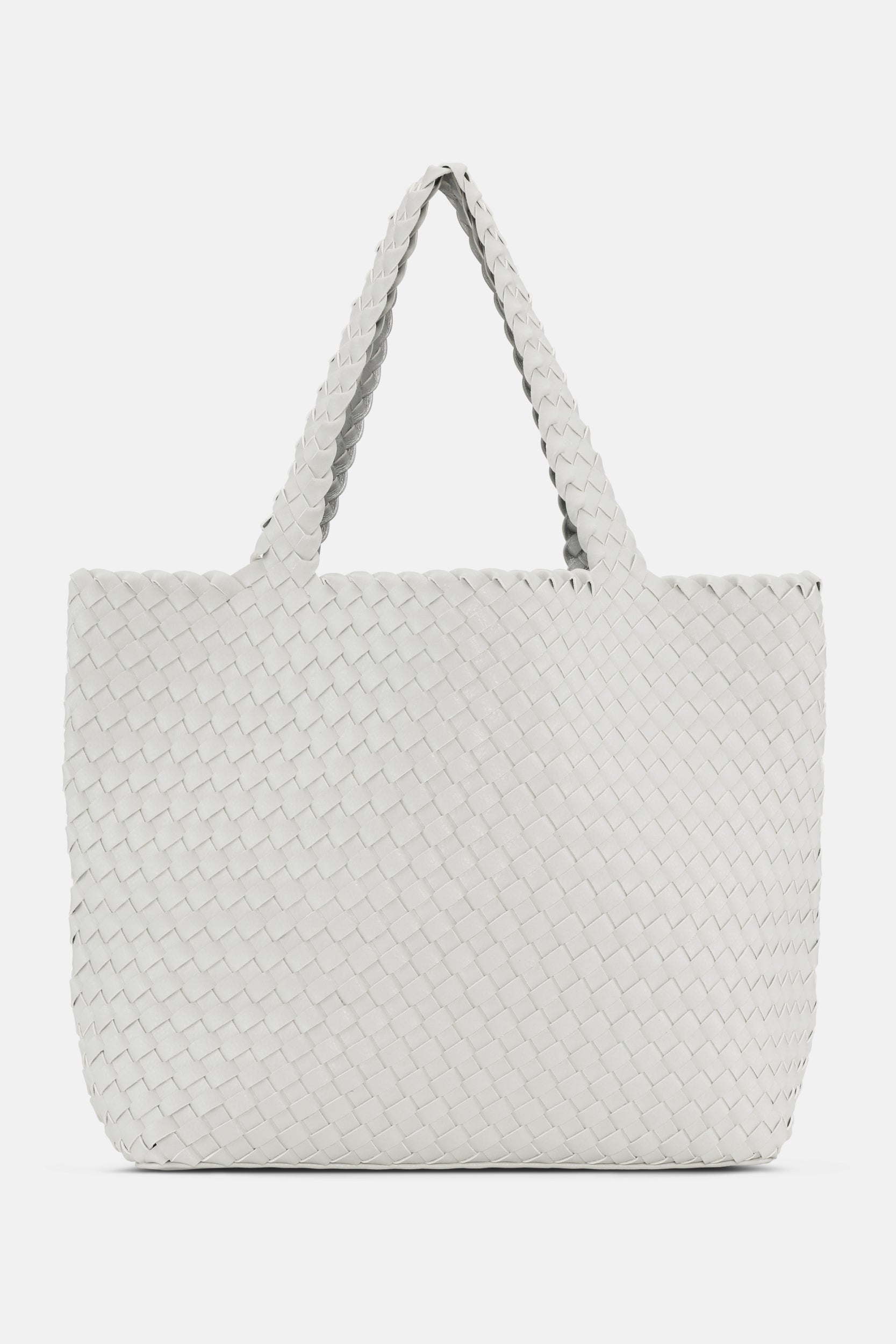 Reversible Tote bag BAG08 M - 030710 Moonstruck Silver | Moonstruck Silver | Bag | Ilse Jacobsen