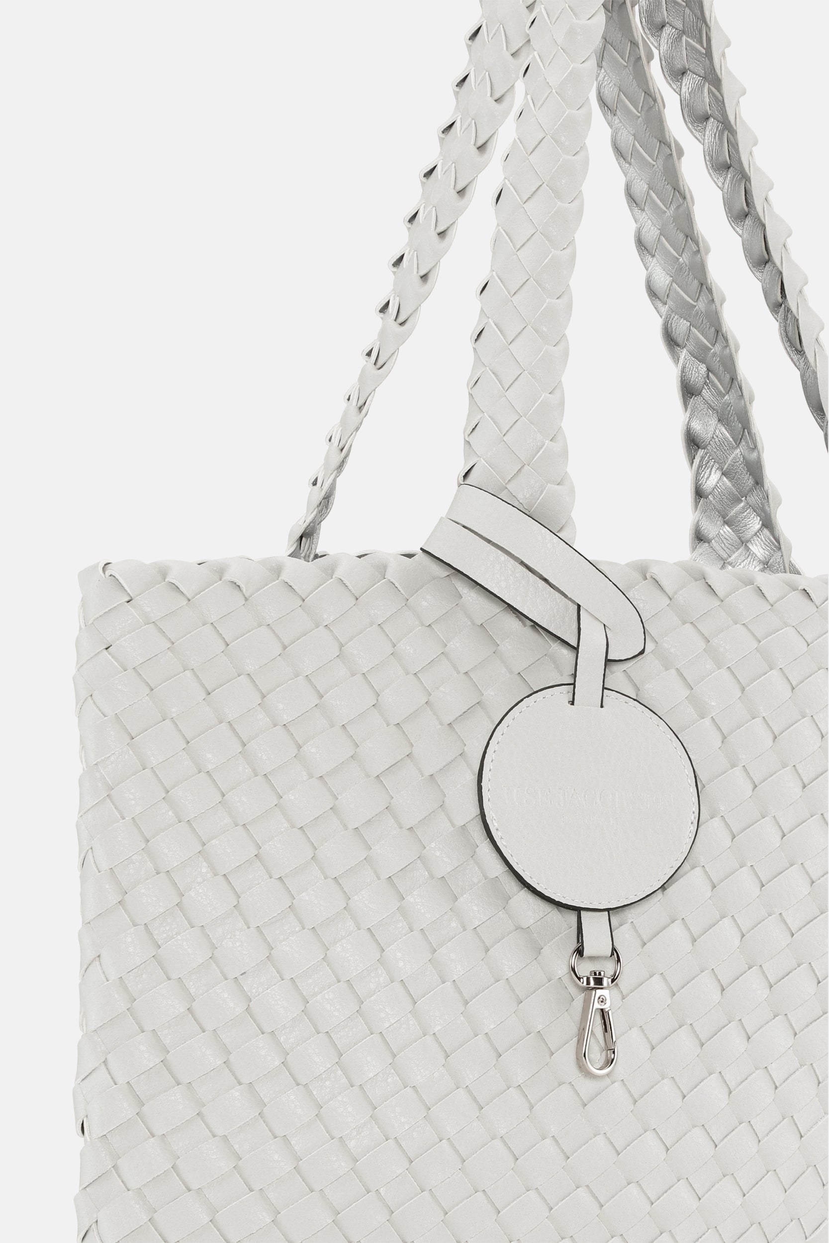 Reversible Tote bag BAG08 M - 030710 Moonstruck Silver | Moonstruck Silver | Bag | Ilse Jacobsen