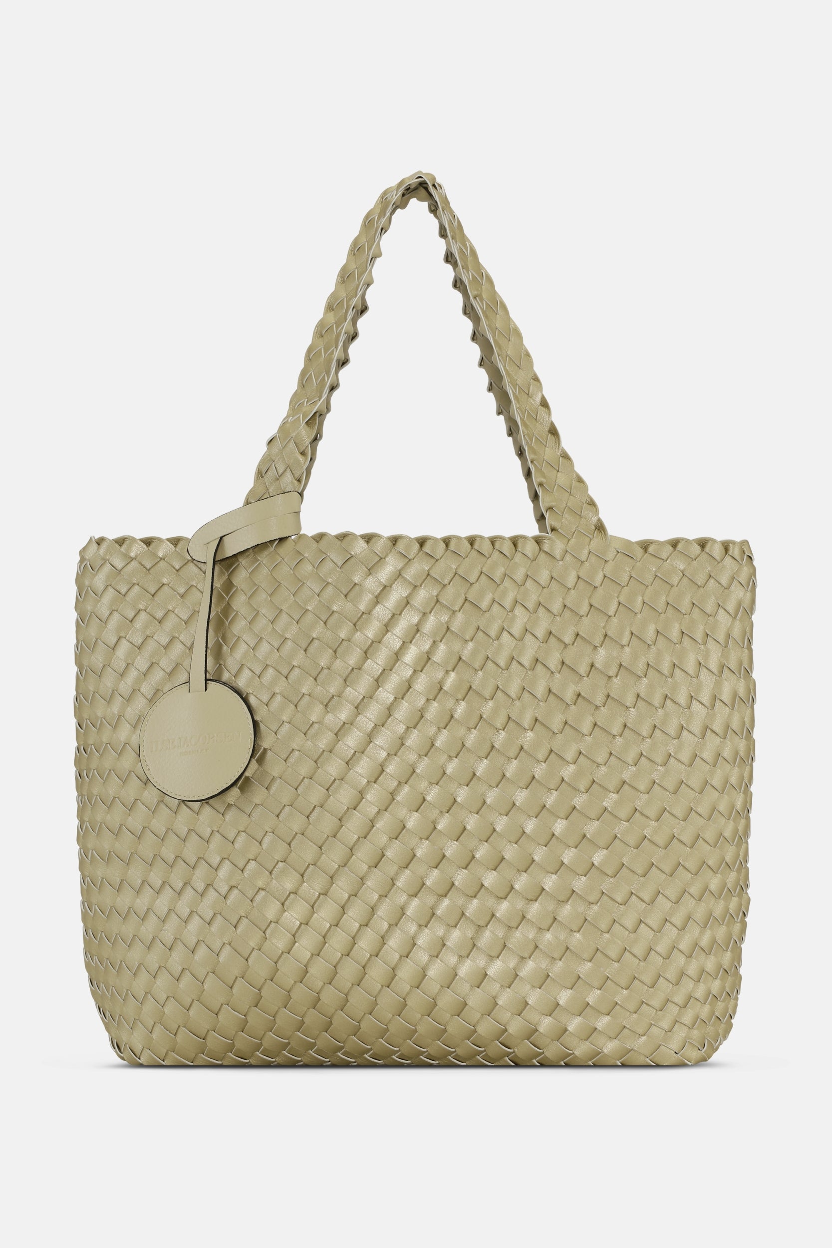 Reversible Tote bag BAG08 M - 101780 Ivory Platin | Ivory Platin | Bag | Ilse Jacobsen