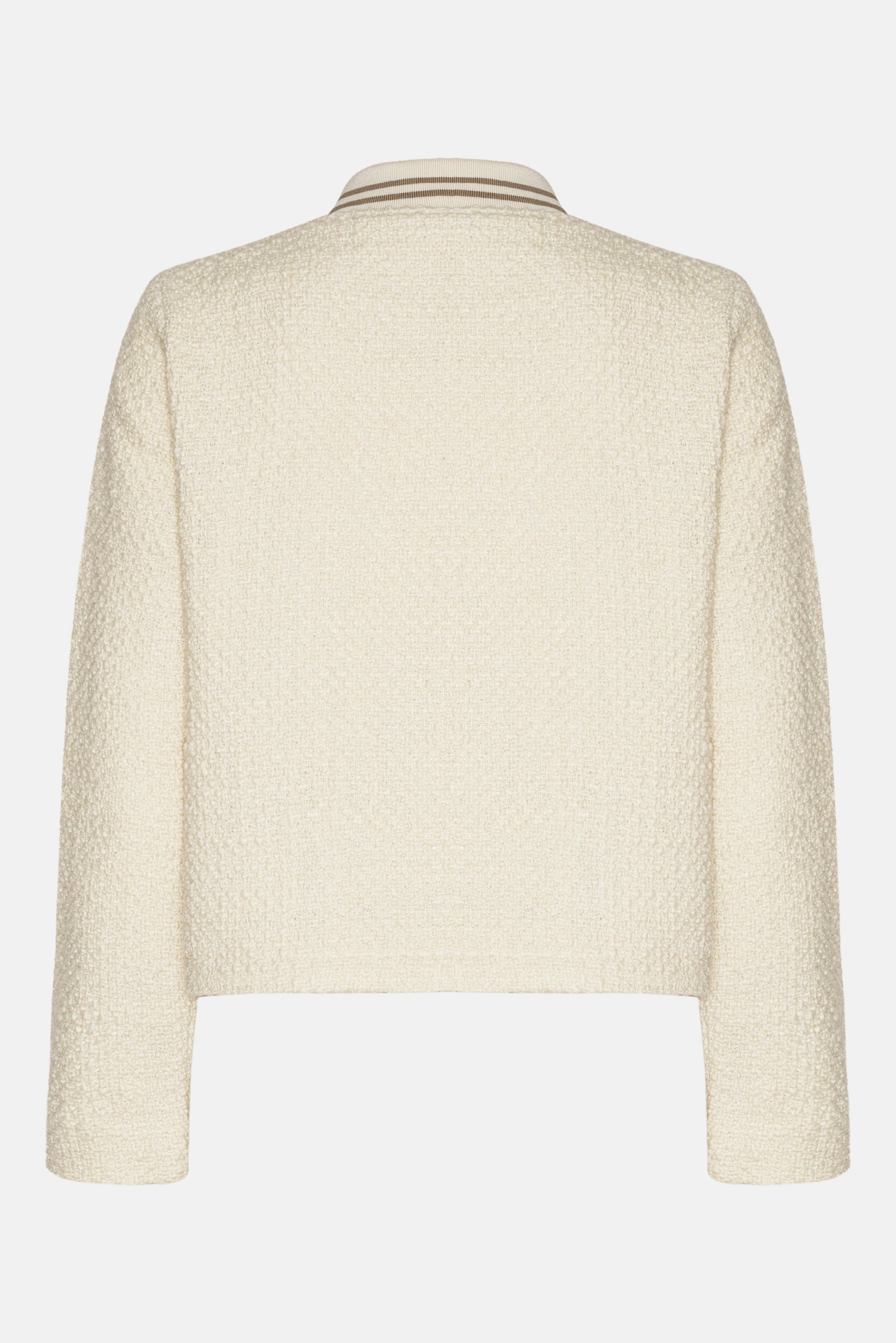 Kort Bouclé Jack BOUCLA01 - 120 Creme | Creme | Jacket | Ilse Jacobsen