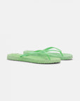 Slippers met glitter CHEERFUL01 - 495 Bright Green | Bright Green | Flip Flop | Ilse Jacobsen