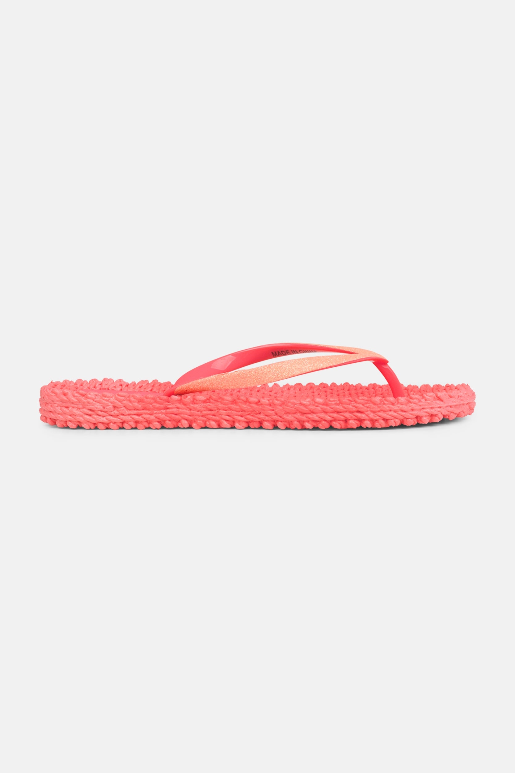 Slippers met glitter CHEERFUL01 - 396 Indian Red | Indian Red | Flip Flop | Ilse Jacobsen