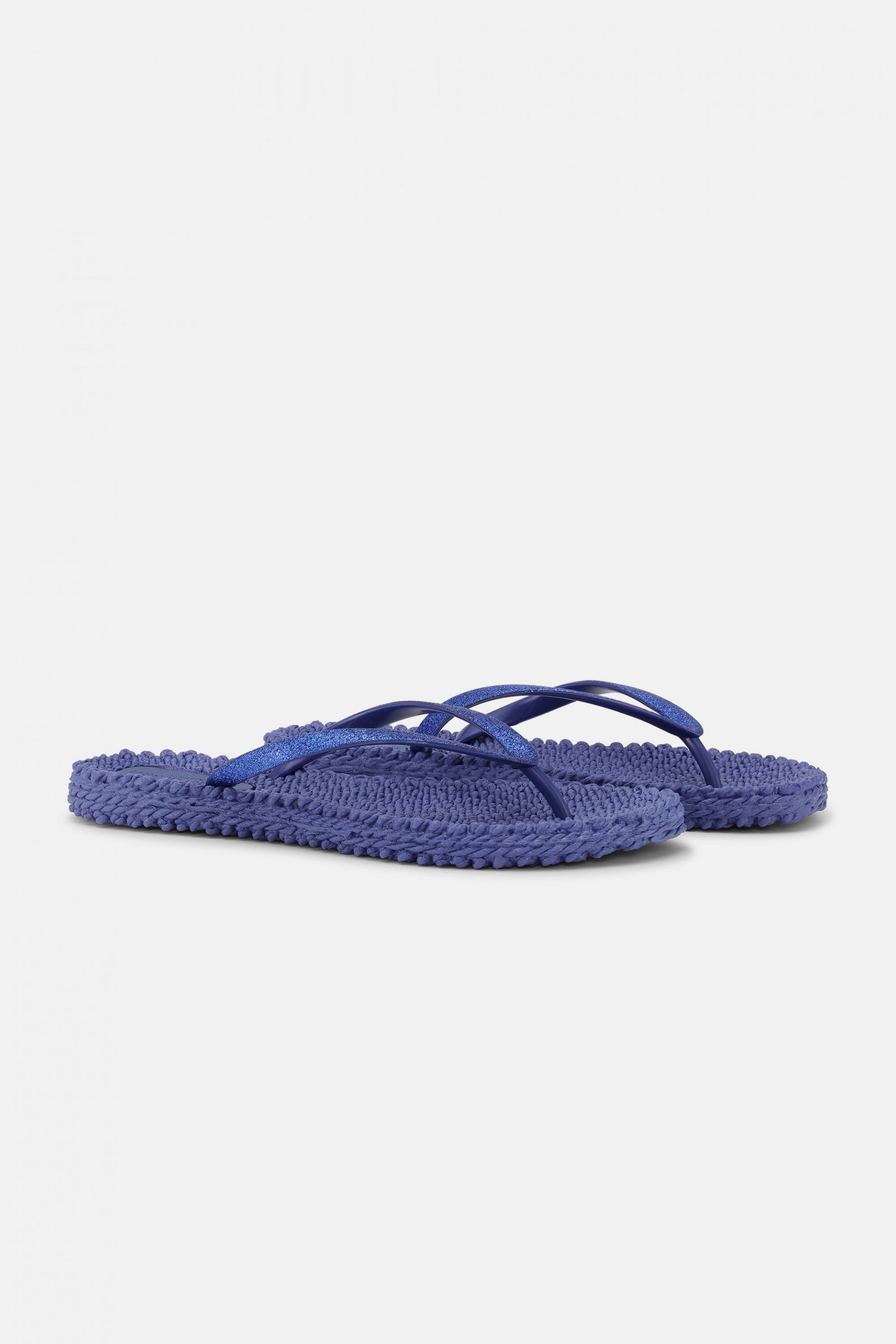 Slippers met glitter CHEERFUL01 - 674 Blue Web | Blue Web | Flip Flop | Ilse Jacobsen