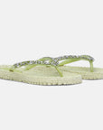 Tongs avec paillettes épaisses CHEERFUL03G  - 445 Moss | Moss