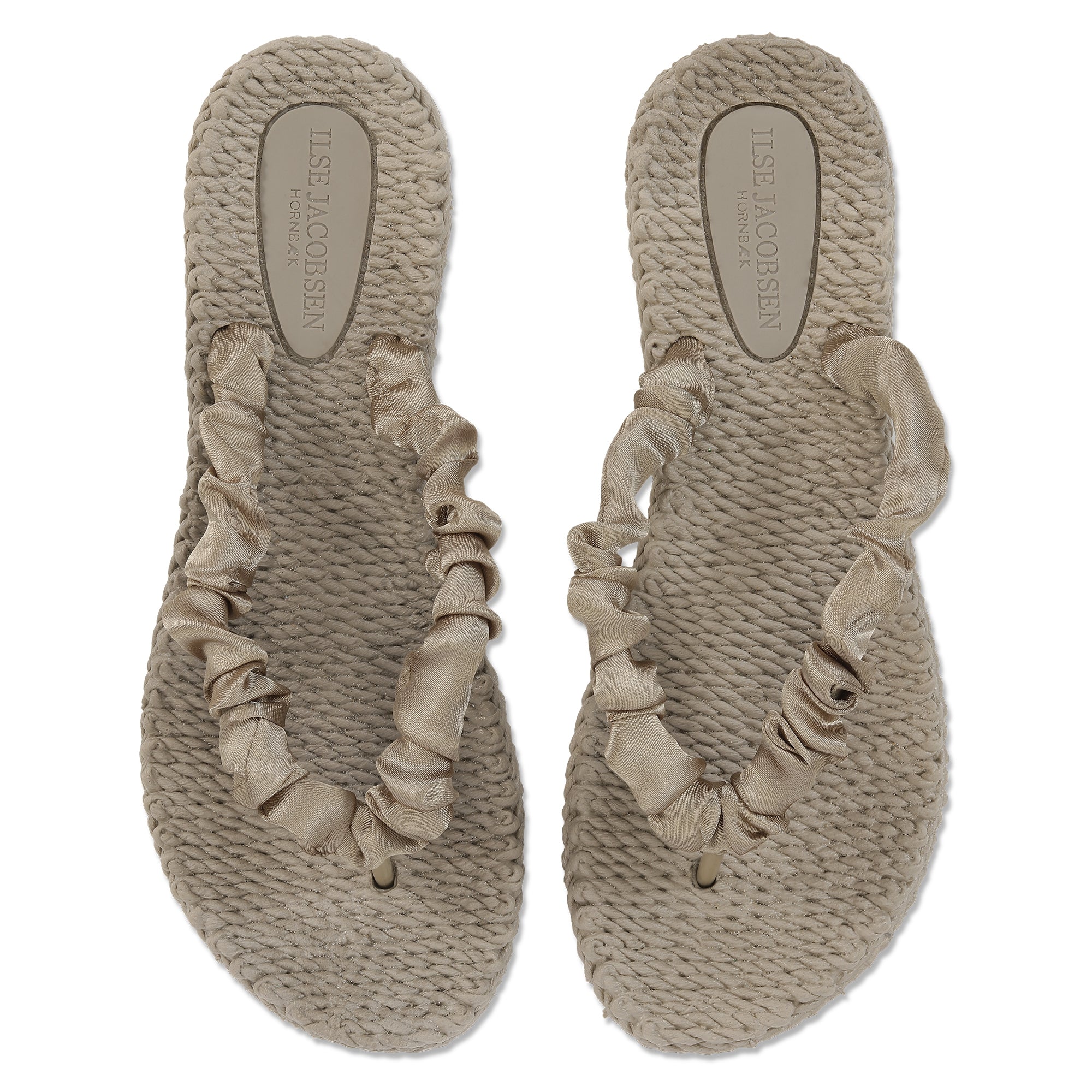 Slippers met satijnen band CHEERFUL06 - 157 Incense | Incense | Flip Flop | Ilse Jacobsen