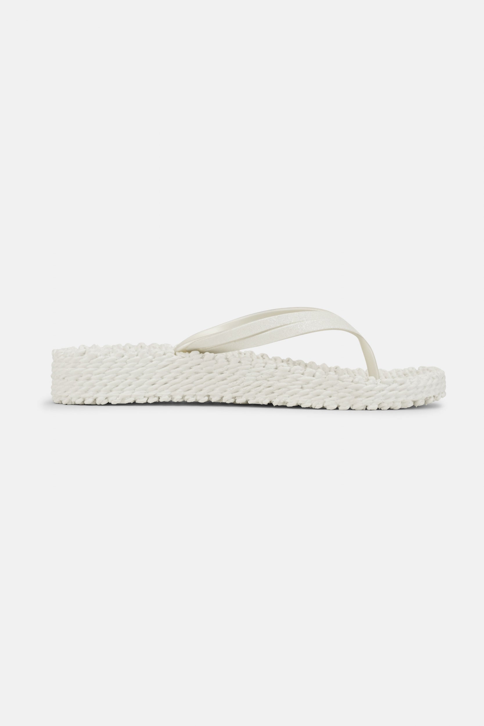 Slippers met lichte plateauzool CHEERFUL13 - 120 Creme | Creme | Flip Flop | Ilse Jacobsen