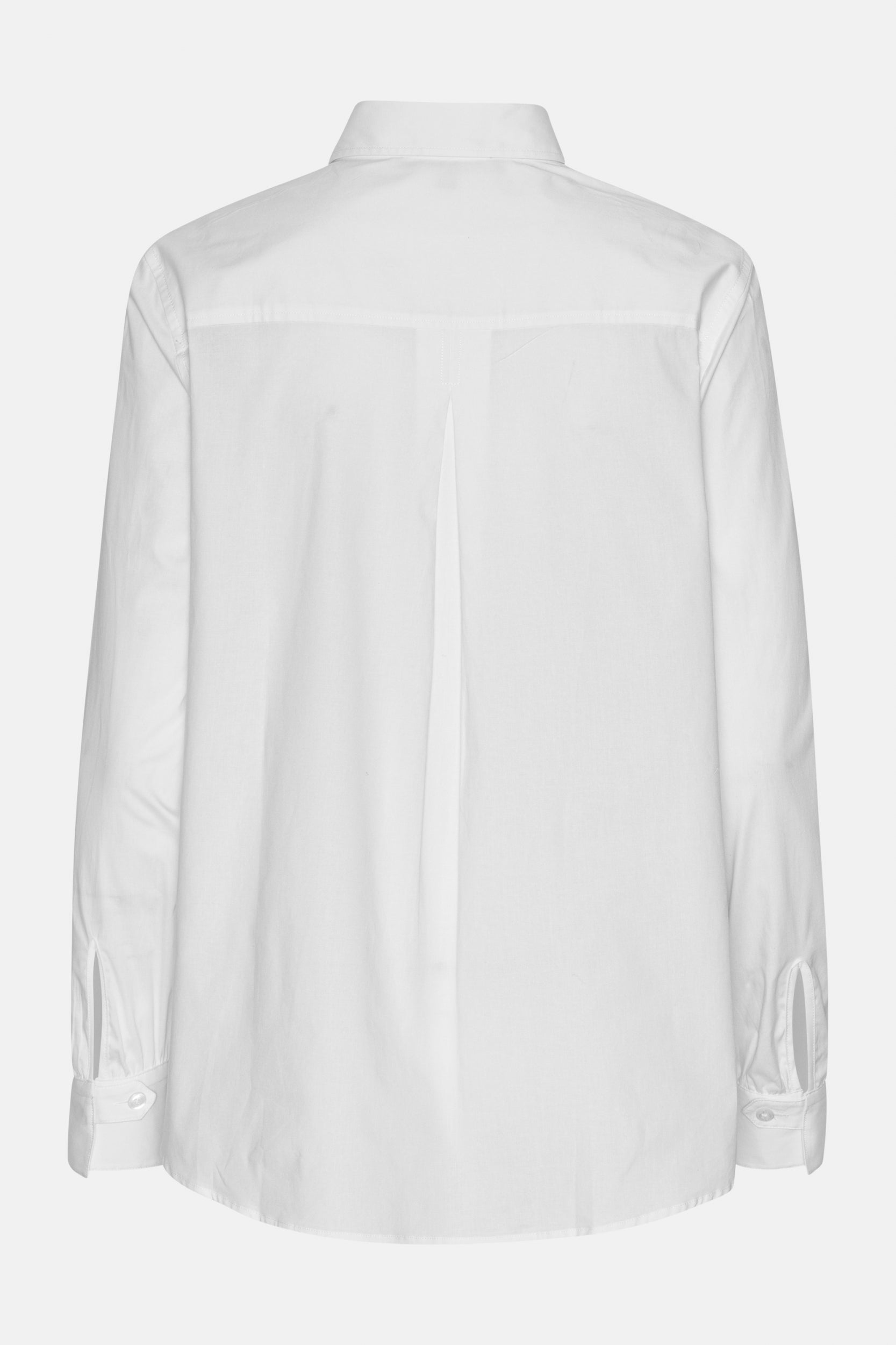 Klassiek Lange Mouwen Blouse CRISSAPA01 - 100 White | White | Shirt | Ilse Jacobsen