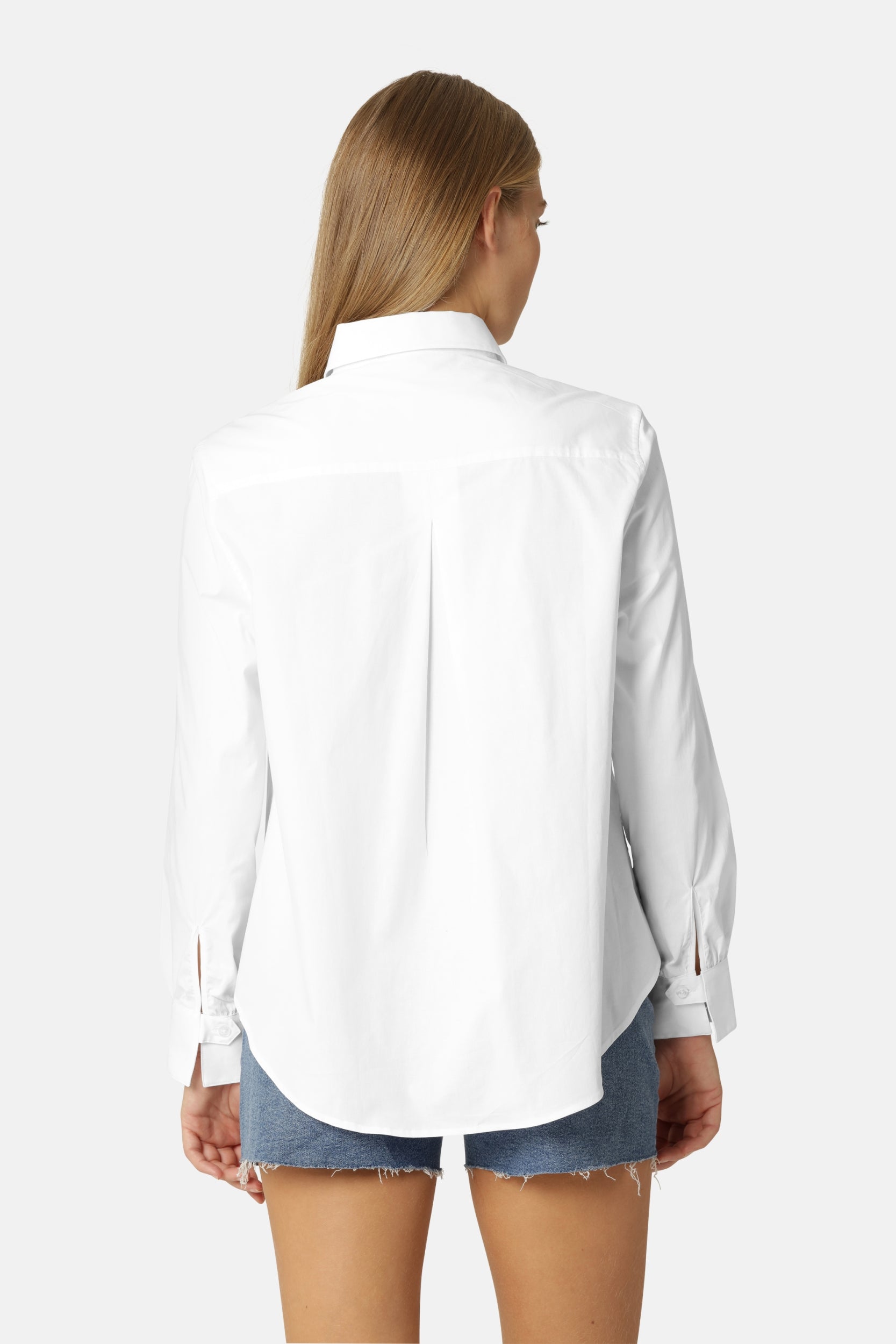 Klassiek Lange Mouwen Blouse CRISSAPA01 - 100 White | White | Shirt | Ilse Jacobsen