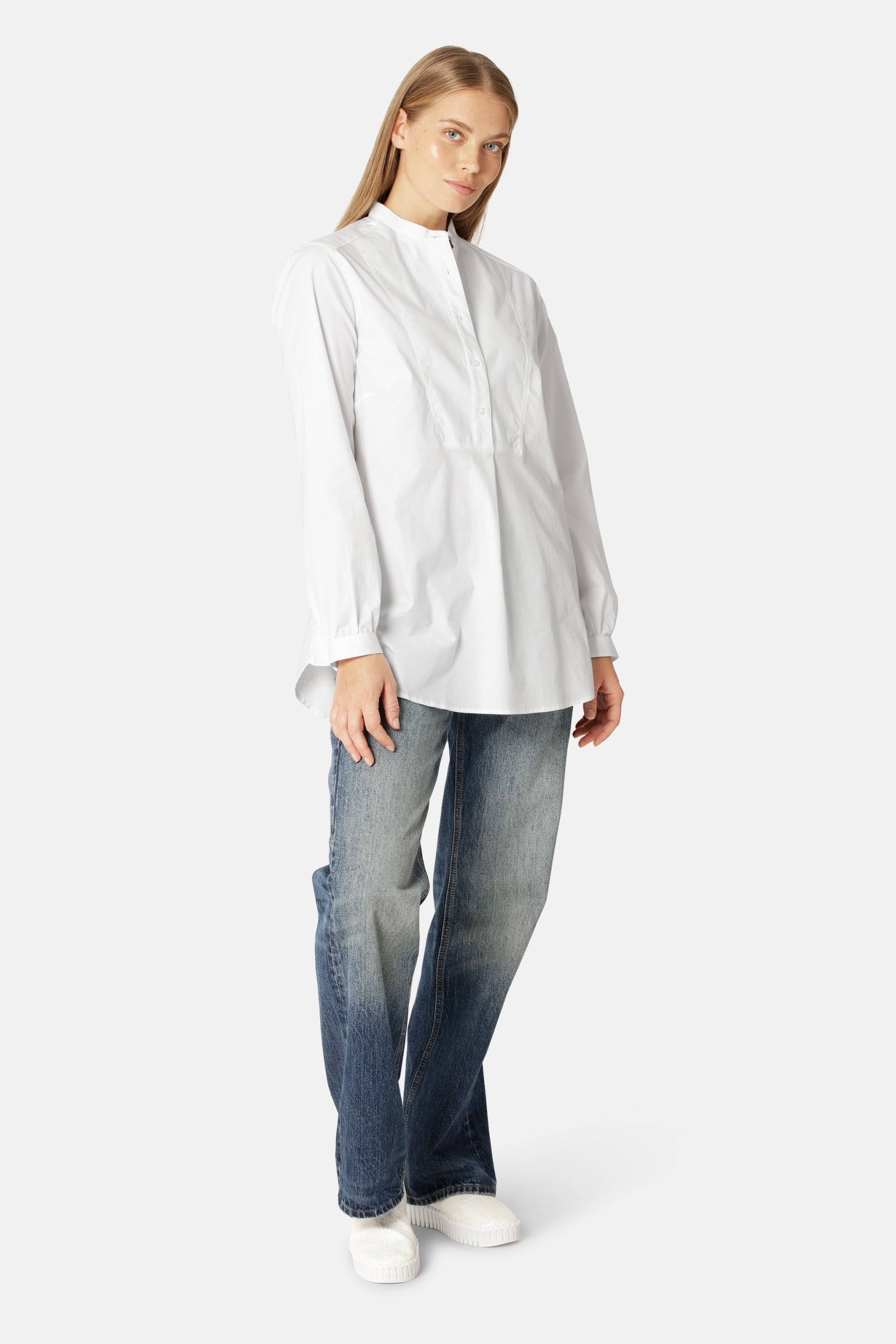 Bohemian Blouse CRISSAPA02 - 100 White | White | Shirt | Ilse Jacobsen