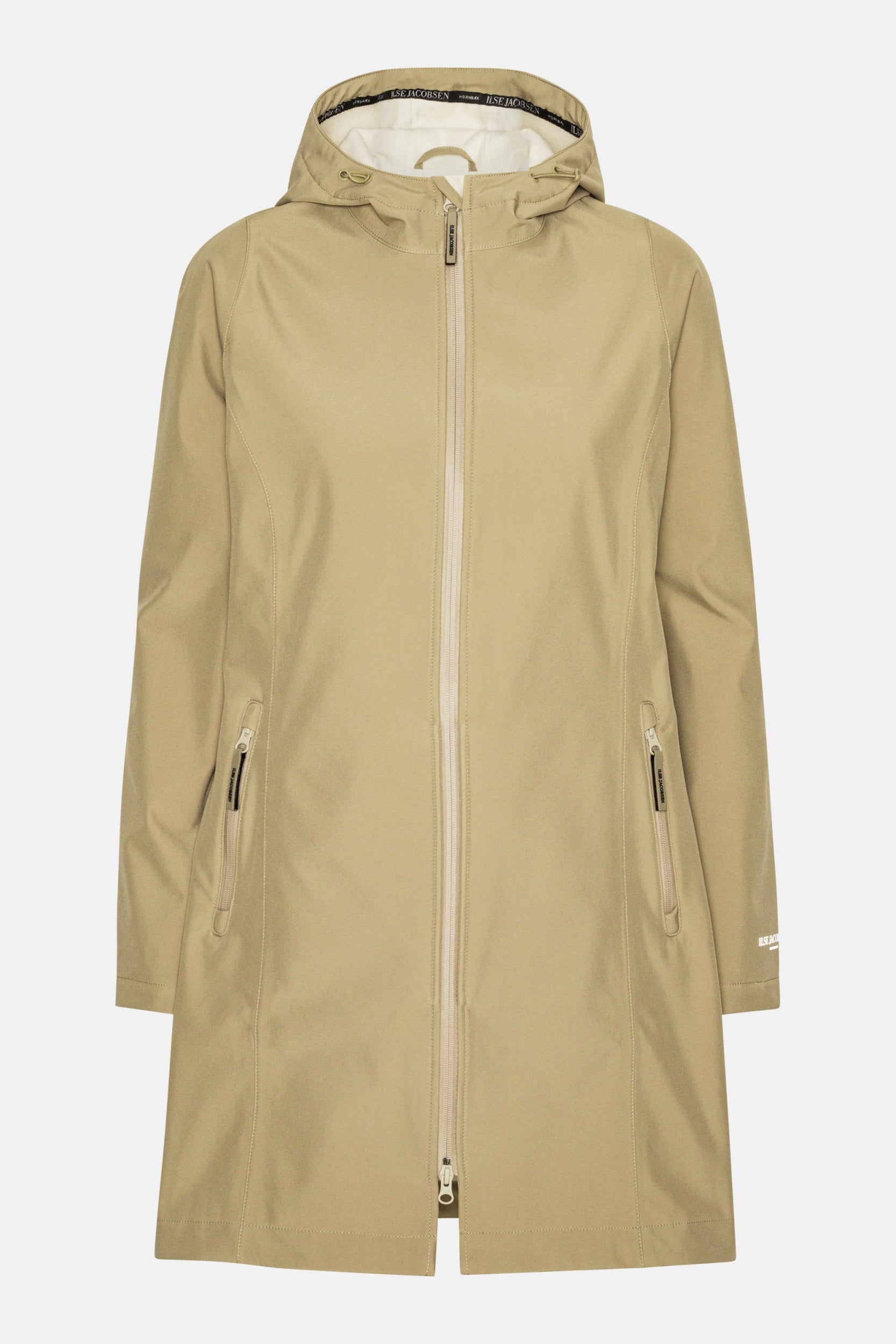 Softshell Regenjas DAYBREAK01B - 105 Greige | Greige | Coat | Ilse Jacobsen