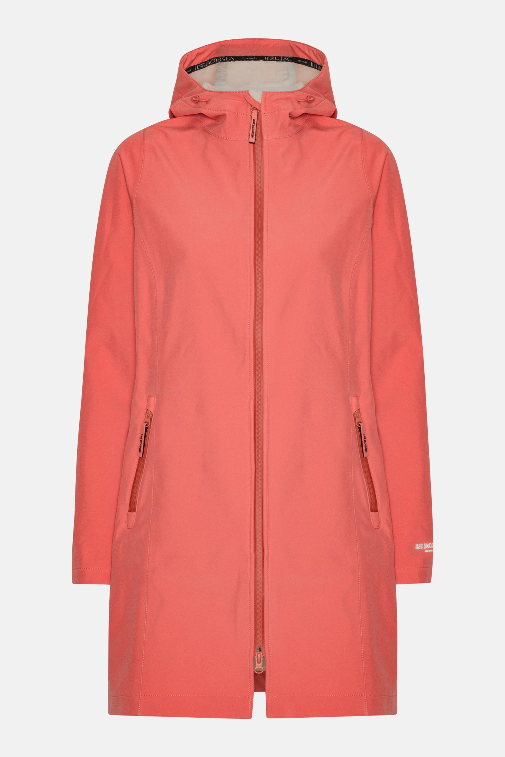 Softshell Regenjas DAYBREAK01B - 391 Spiced Coral | Spiced Coral | Coat | Ilse Jacobsen