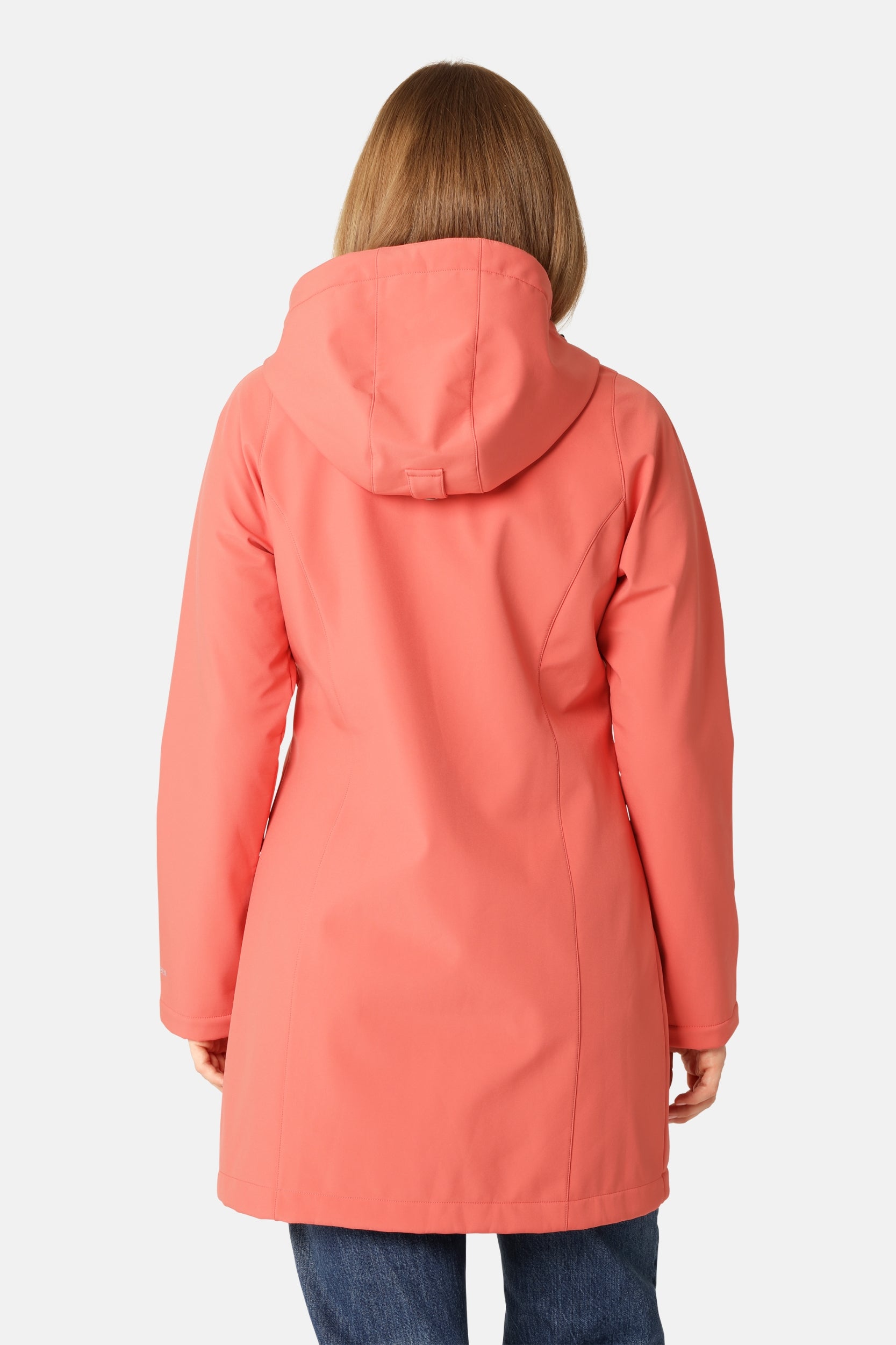 Softshell Regenjas DAYBREAK01B - 391 Spiced Coral | Spiced Coral | Coat | Ilse Jacobsen