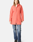 Softshell Regenjas DAYBREAK01B - 391 Spiced Coral | Spiced Coral | Coat | Ilse Jacobsen