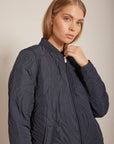 Gewatteerd Jack DUNE06 - 660 Dark Indigo | Dark Indigo | Coat | Ilse Jacobsen