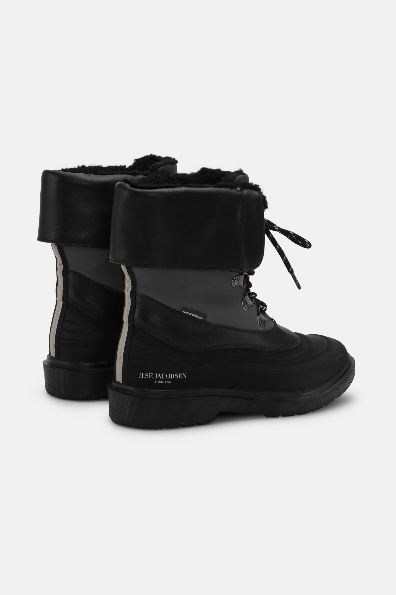 Anti-Slip Laarzen EXPLORER02 - Black 001 | Black | Boots | Ilse Jacobsen