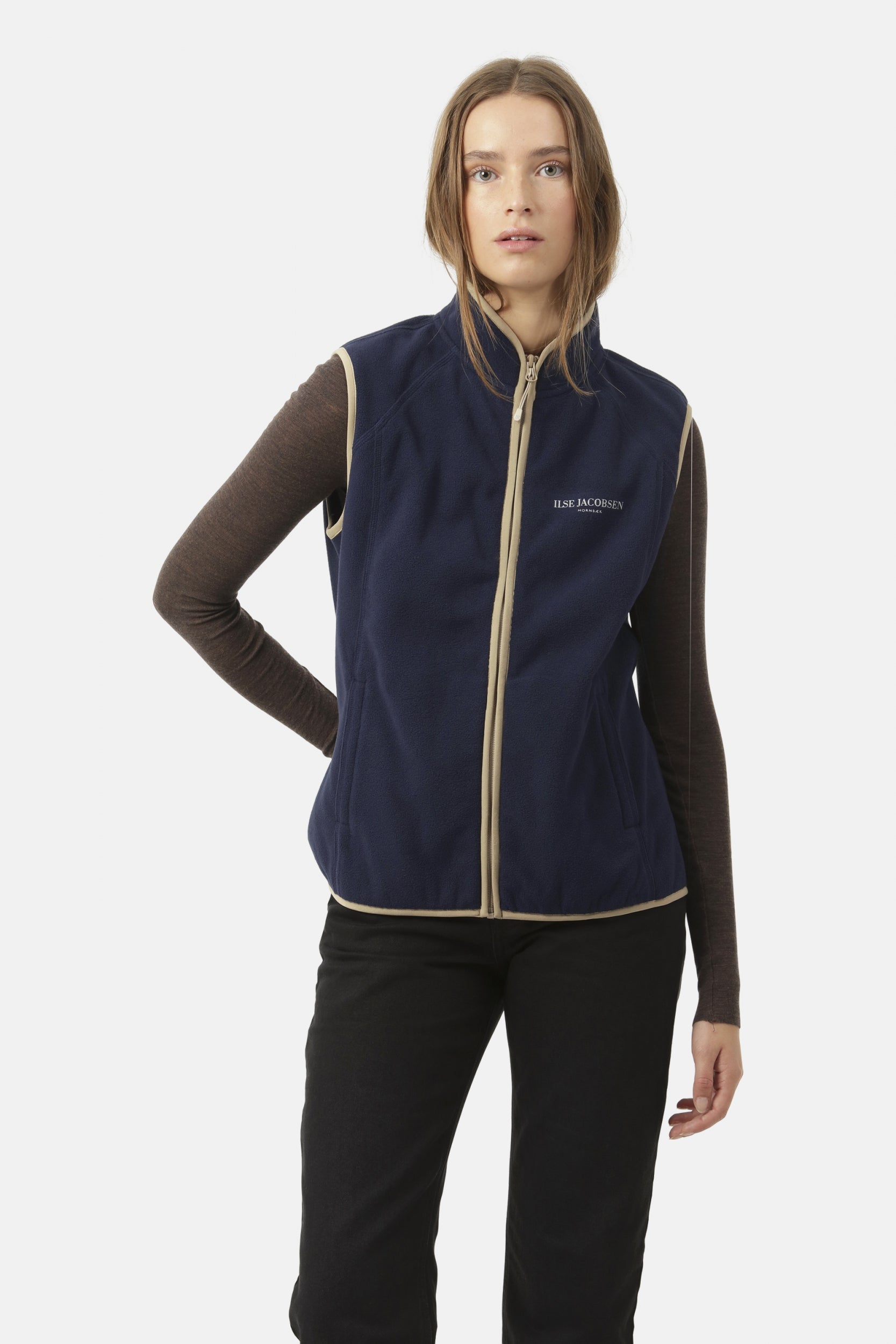 Fleece Bodywarmer FLEECEWIND01 - 600 Navy | Navy | Vest | Ilse Jacobsen