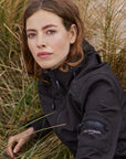 Softshell regenjas RAIN07 - 001 Black | Black | Raincoat | Ilse Jacobsen