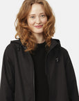 Softshell regenjas RAIN128 - 001 Black | Black | Raincoat | Ilse Jacobsen