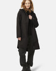 Softshell regenjas RAIN128 - 001 Black | Black | Raincoat | Ilse Jacobsen