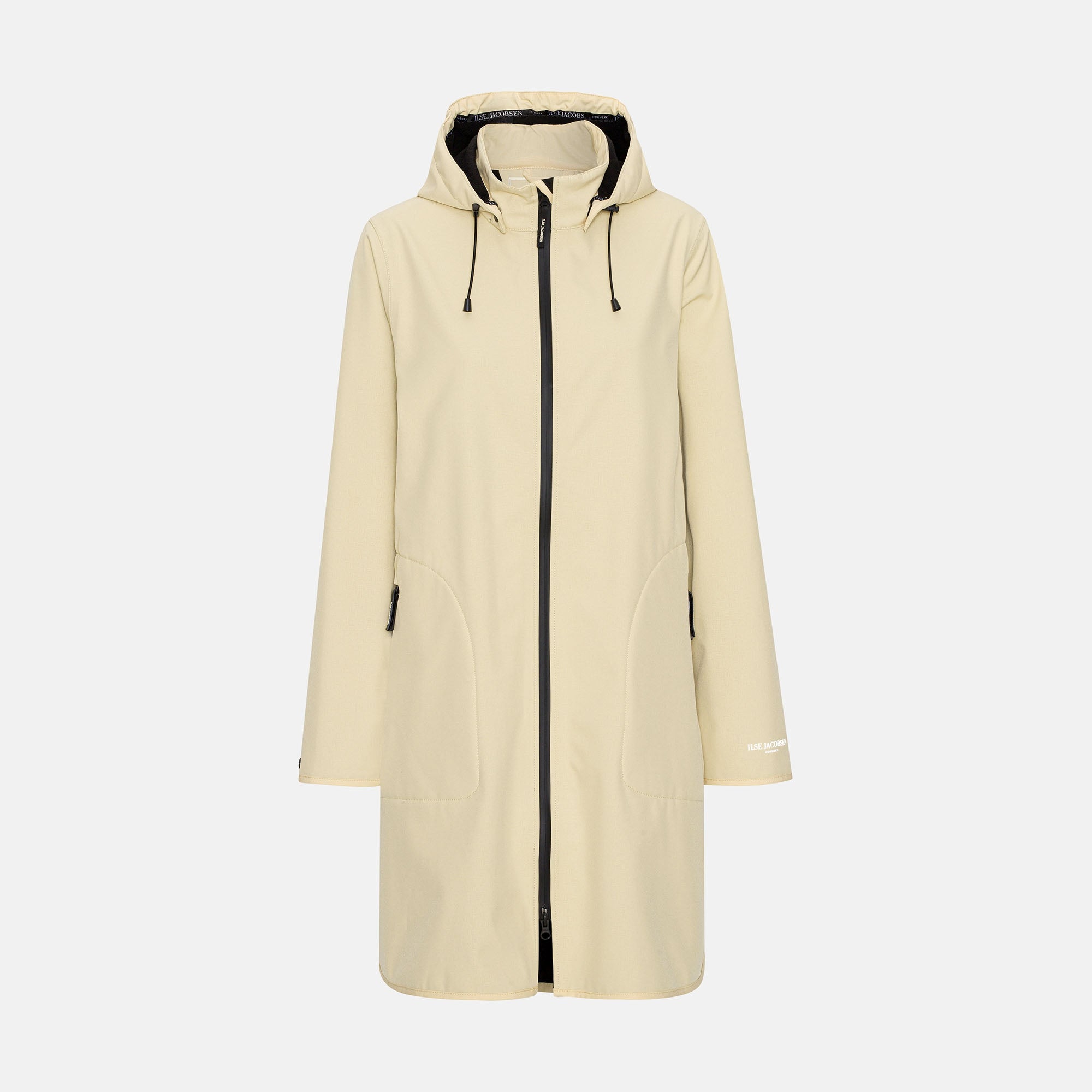 Softshell regenjas RAIN128 - 191 Beige | Beige | Raincoat | Ilse Jacobsen