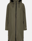 Softshell regenjas RAIN128 - 410 Army | Army | Raincoat | Ilse Jacobsen