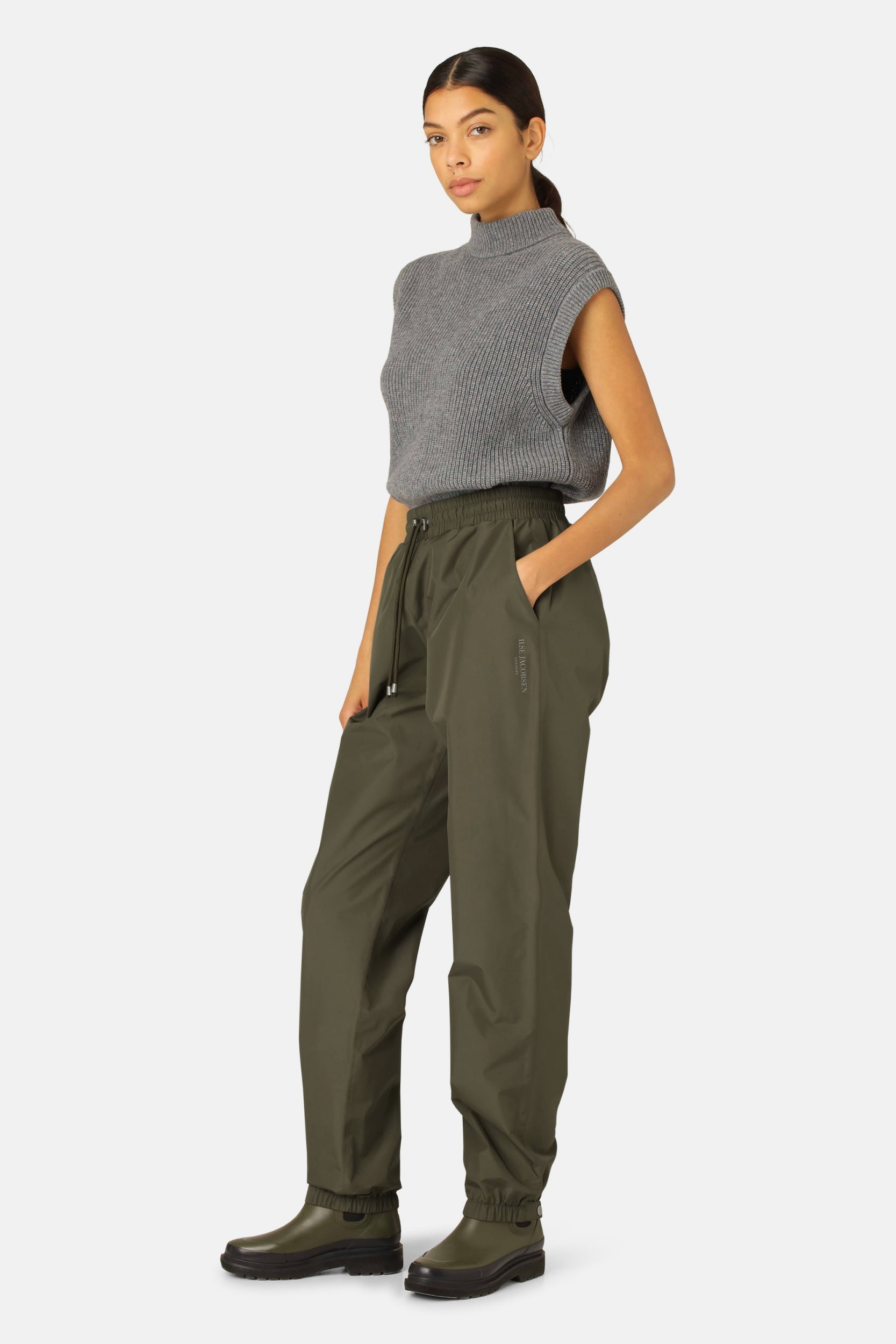 Regenbroek RAIN202 - 410 Army | Army | Rain Trouser | Ilse Jacobsen