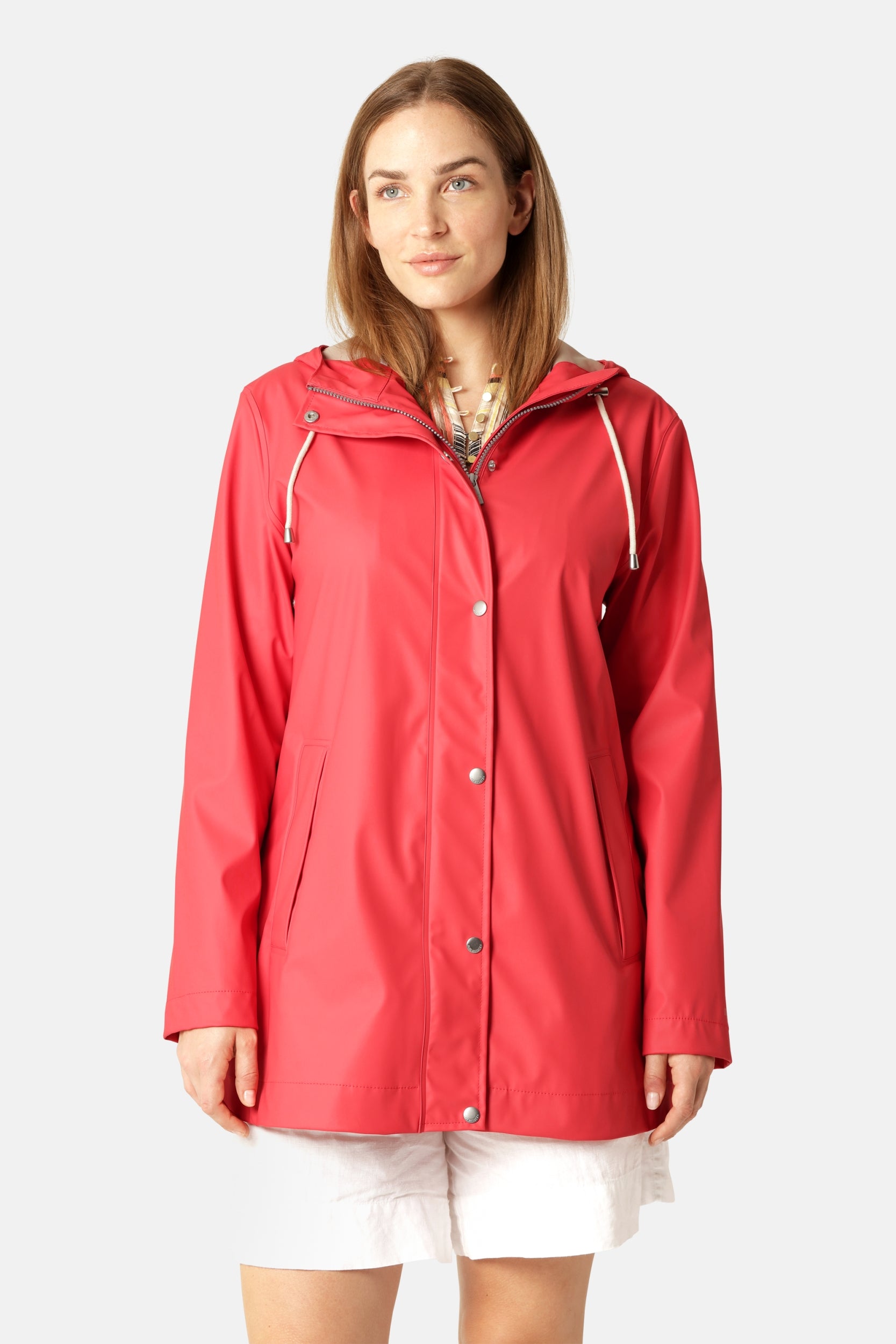 Regenjas RAIN228FR - 391 Spiced Coral | Spiced Coral | Raincoat | Ilse Jacobsen