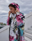 Regenponcho RAIN221SPP - 937 Artistic Flower Print | Artistic Flower Print | Poncho | Ilse Jacobsen