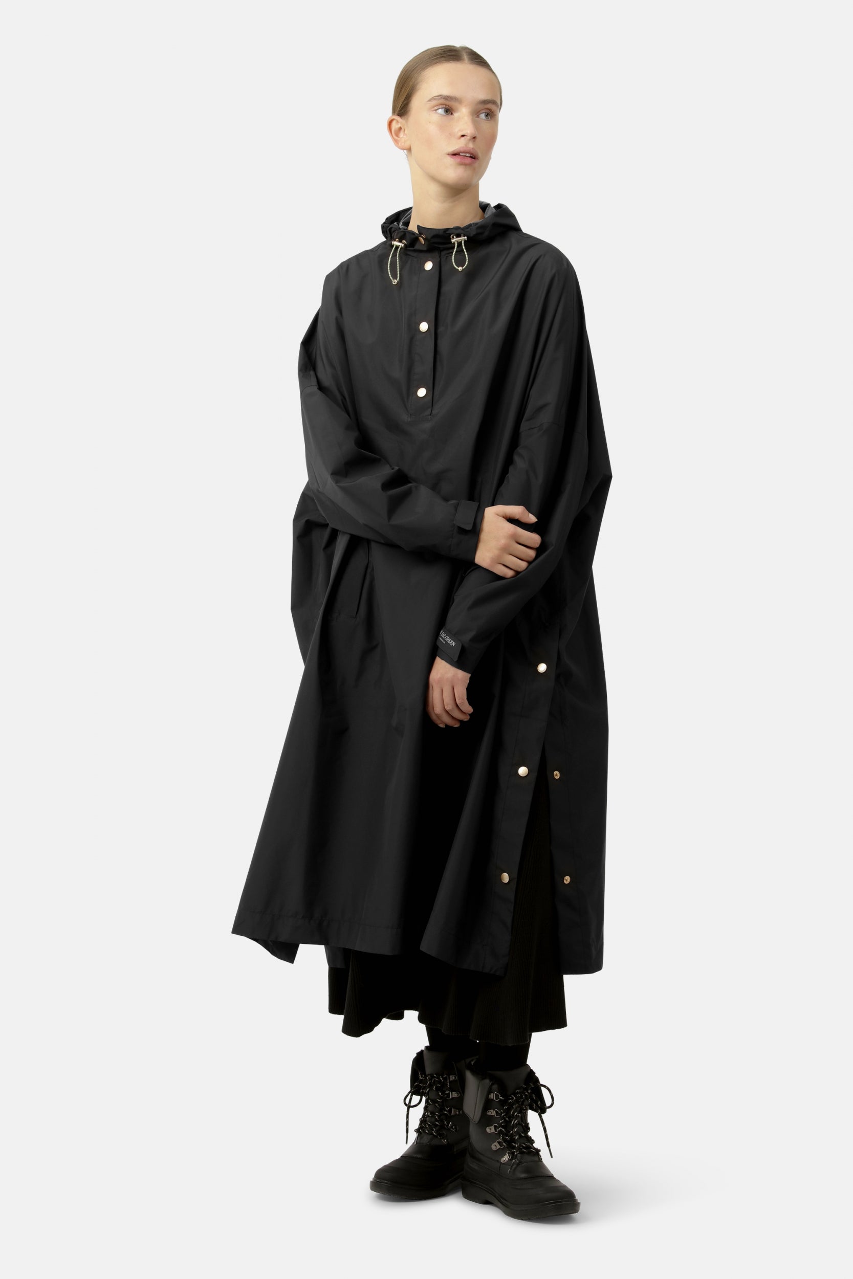 Regenponcho RAIN221SP - 001 Black | Black | Poncho | Ilse Jacobsen