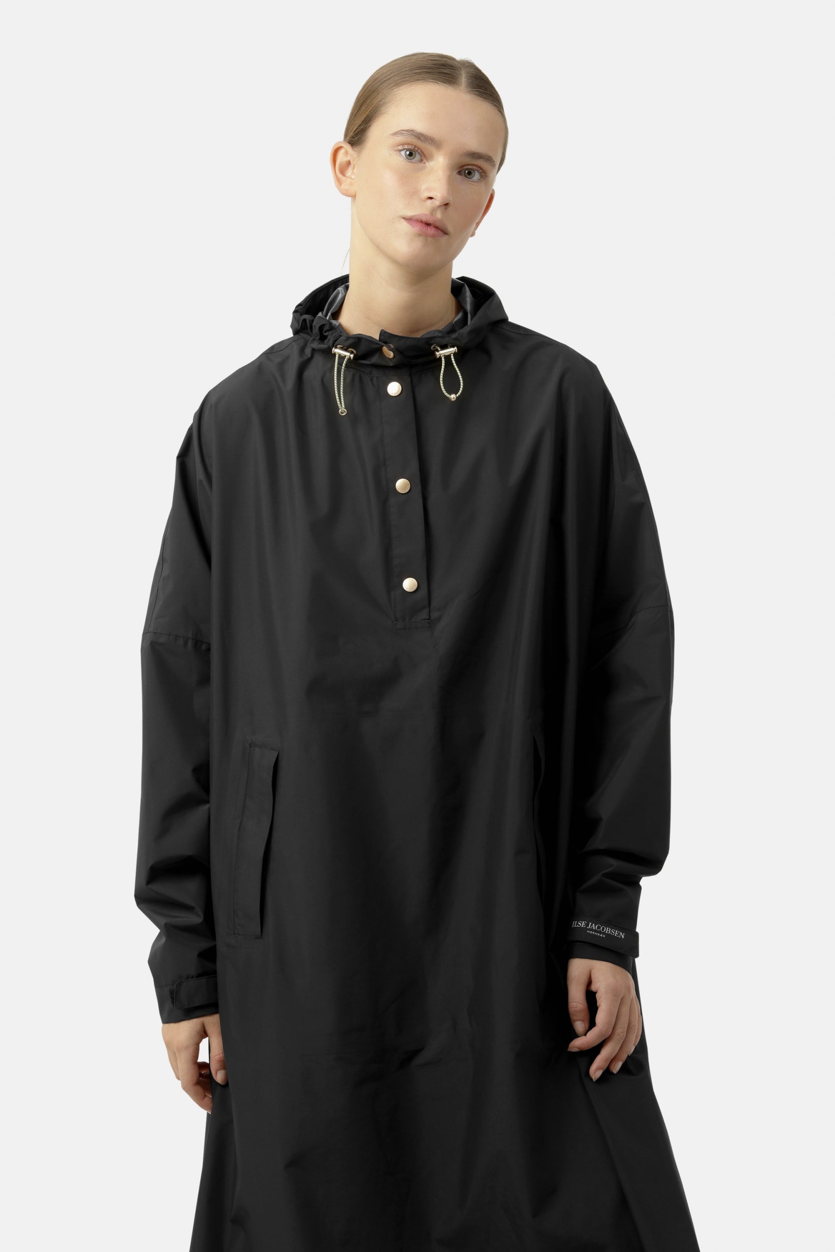 Regenponcho RAIN221SP - 001 Black | Black | Poncho | Ilse Jacobsen