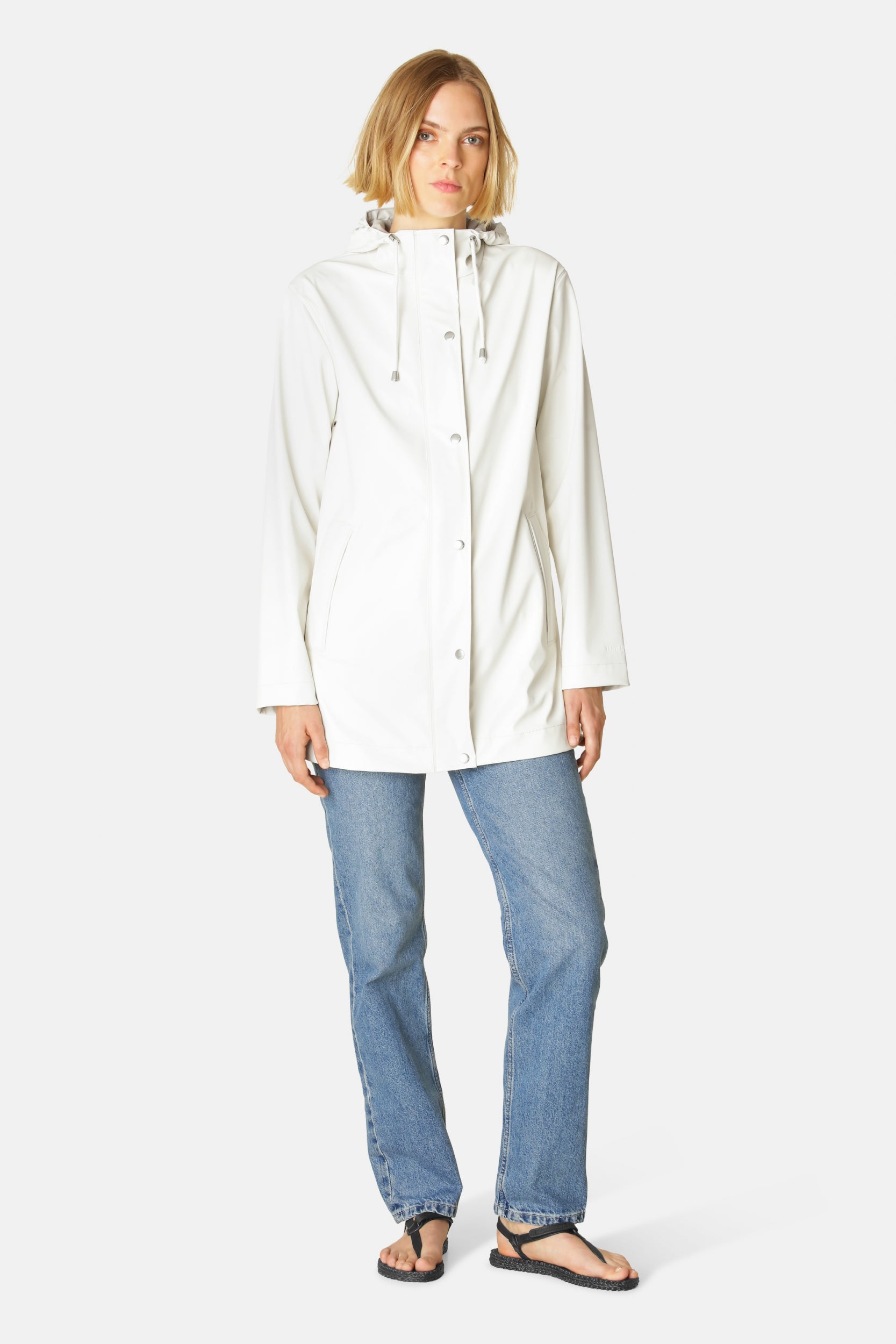 Regenjas RAIN228FR - 121 Milk Creme | Milk Creme | Raincoat | Ilse Jacobsen