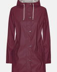 Regenjas RAIN228FR - 307 Maroon Banner | Maroon Banner | Raincoat | Ilse Jacobsen