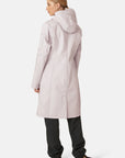 Softshell Regenjas lang RAIN37L - Concrete 549 | Concrete | Raincoat | Ilse Jacobsen