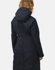 Softshell regenjas lang RAIN37L - 660 Dark Indigo | Dark Indigo | Raincoat | Ilse Jacobsen