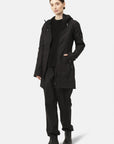 Softshell regenjas RAIN37 - 001 Black | Black | Raincoat | Ilse Jacobsen