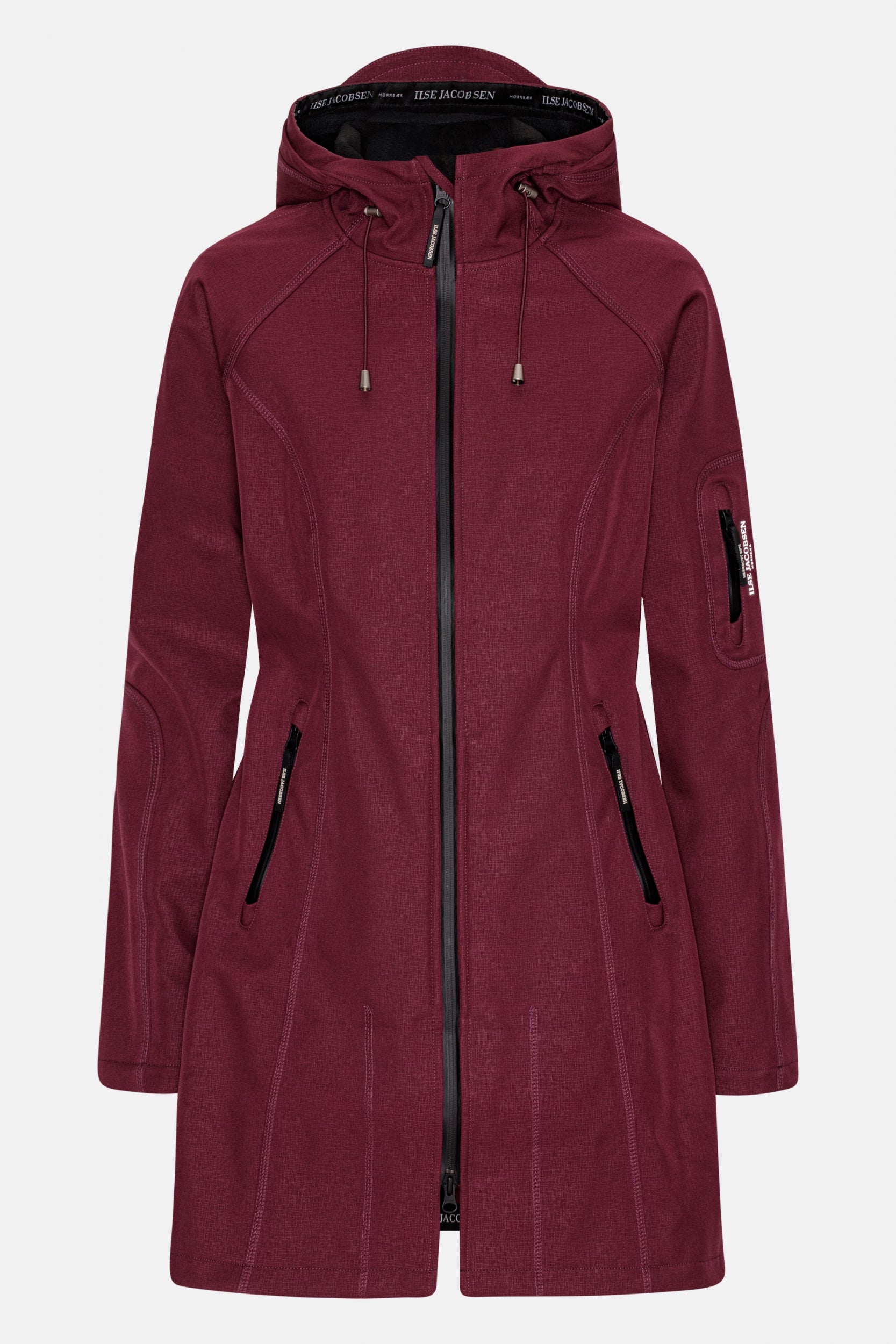 Softshell Regenjas RAIN37 - Maroon Banner 307 | Maroon Banner | Raincoat | Ilse Jacobsen