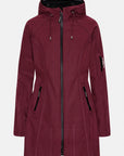 Softshell Regenjas RAIN37 - Maroon Banner 307 | Maroon Banner | Raincoat | Ilse Jacobsen