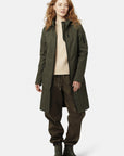 Softshell regenjas RAIN37 - 410 Army | Army | Raincoat | Ilse Jacobsen