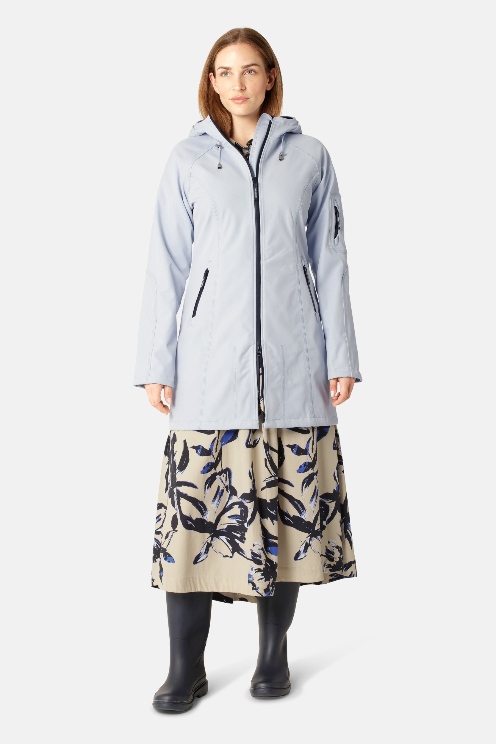 Softshell regenjas RAIN37 - 628 Heather | Heather | Raincoat | Ilse Jacobsen