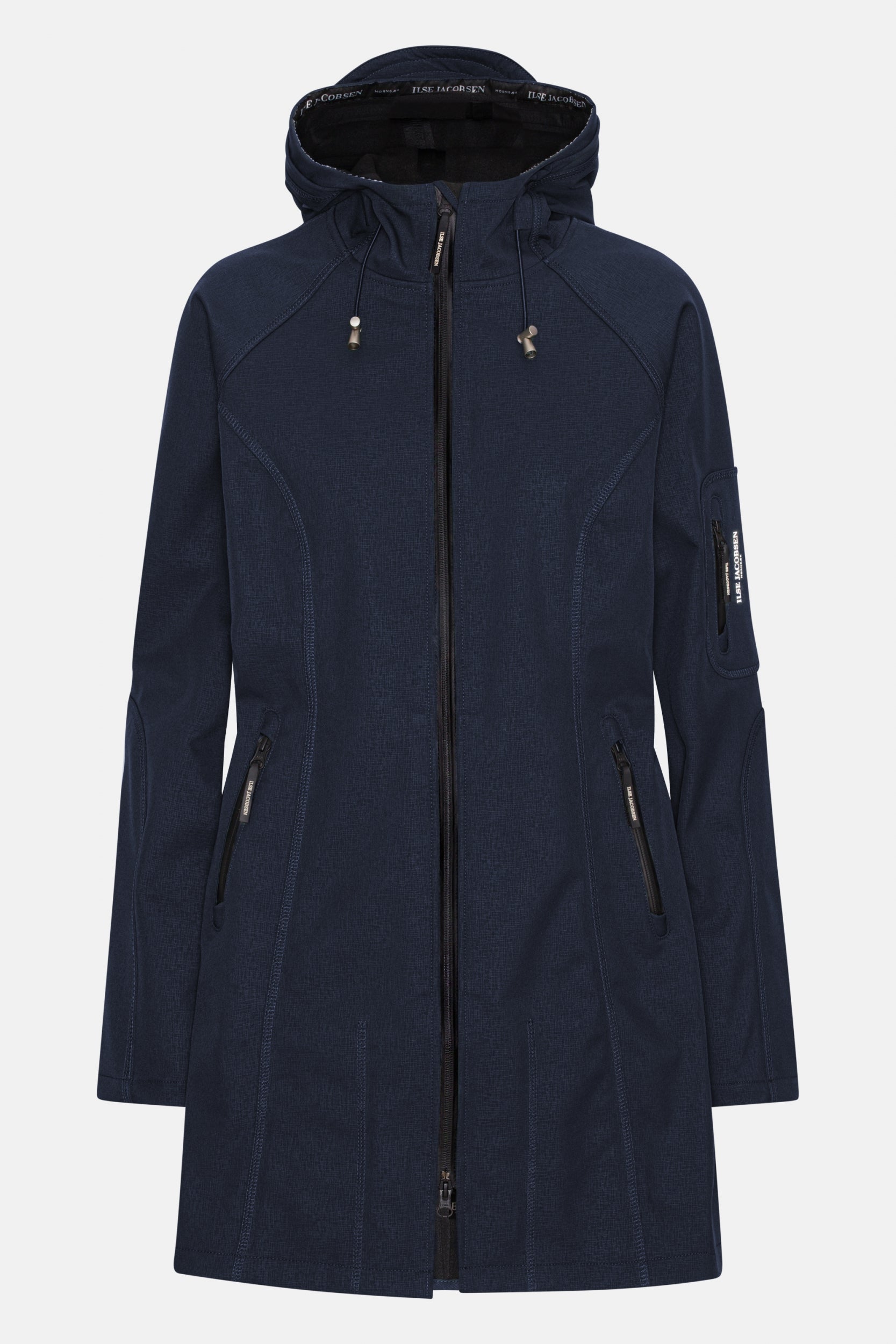 Softshell regenjas RAIN37 - 660 Dark Indigo | Dark Indigo | Raincoat | Ilse Jacobsen