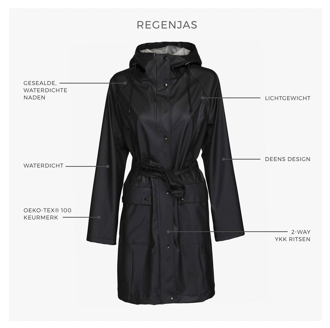 Raincoat | Cub Brown | Raincoat | Ilse Jacobsen