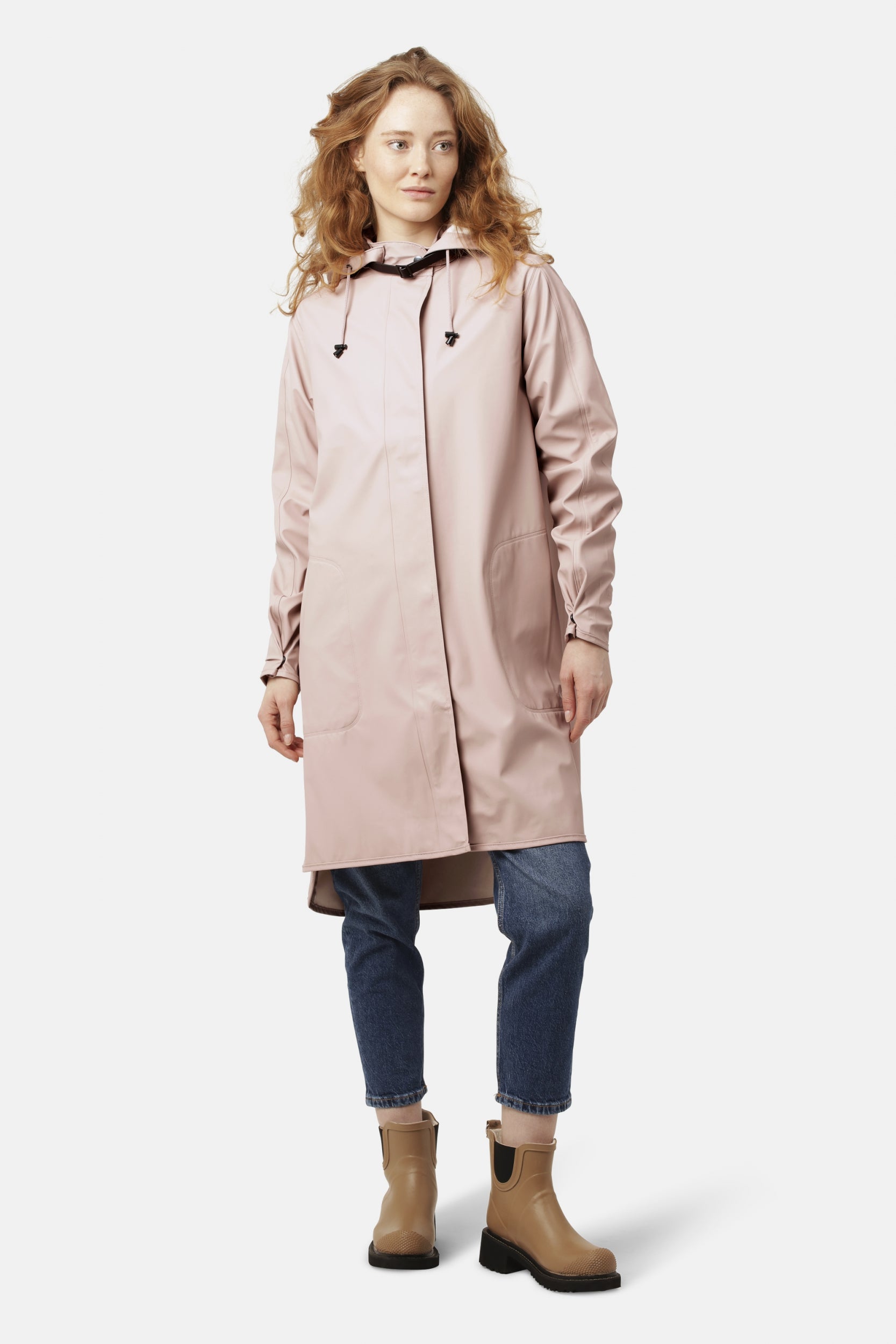 Regenjas RAIN71 - 378 Adobe Rose | Adobe Rose | Raincoat | Ilse Jacobsen