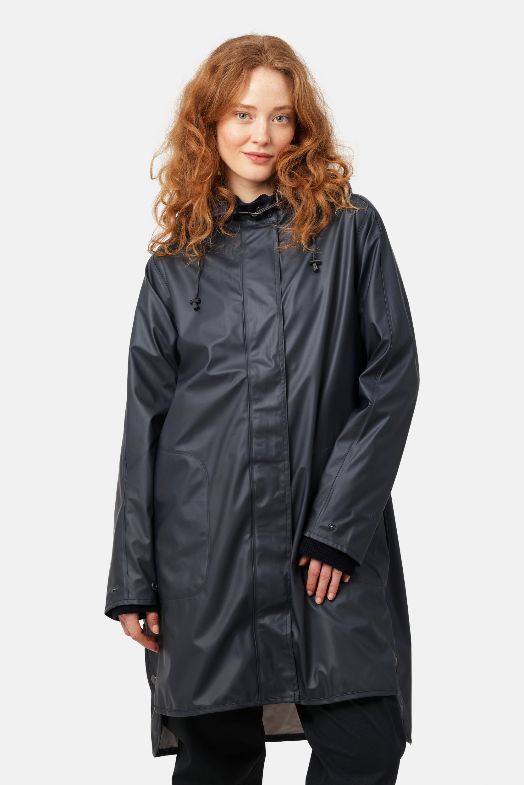 Regenjas RAIN71 - 660 Dark Indigo | Dark Indigo | Raincoat | Ilse Jacobsen