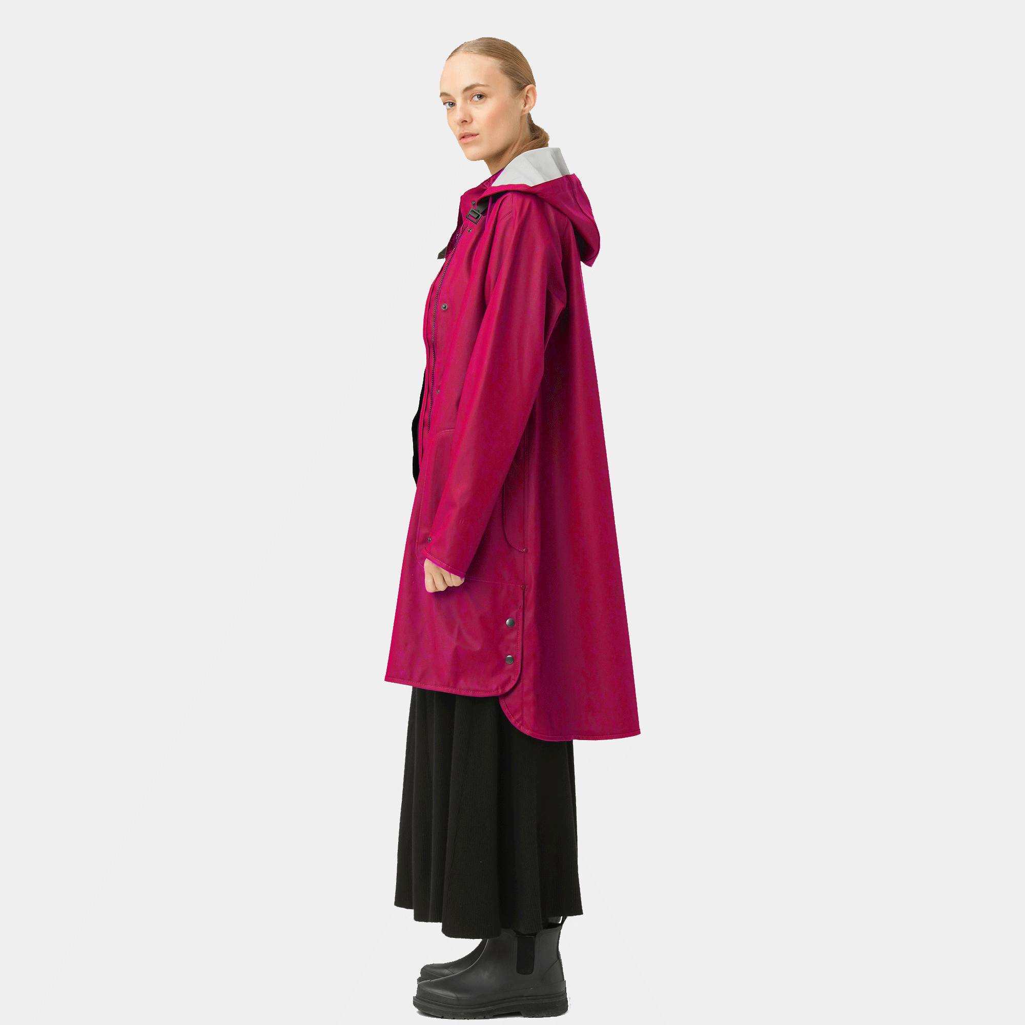 Regenjas RAIN71 - Sangria 933 | Sangria | Raincoat | Ilse Jacobsen