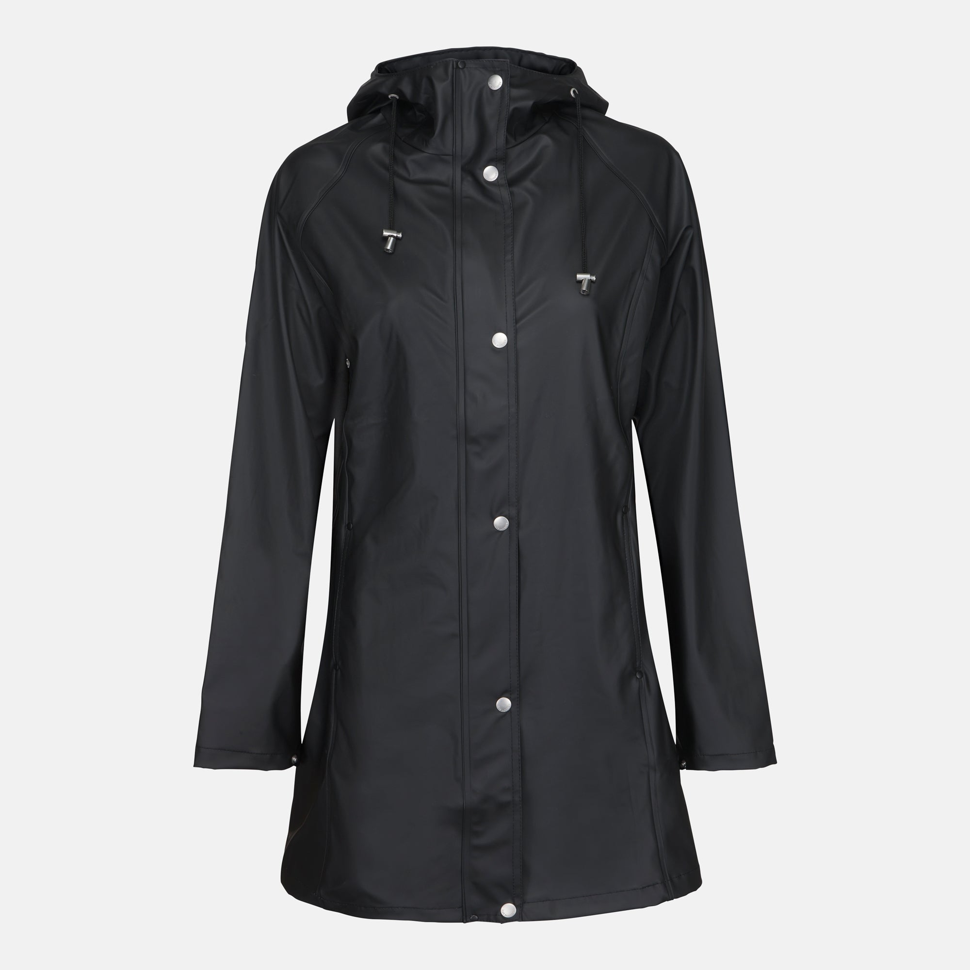 Regenjas RAIN87 - 001 Black | Black | Raincoat | Ilse Jacobsen