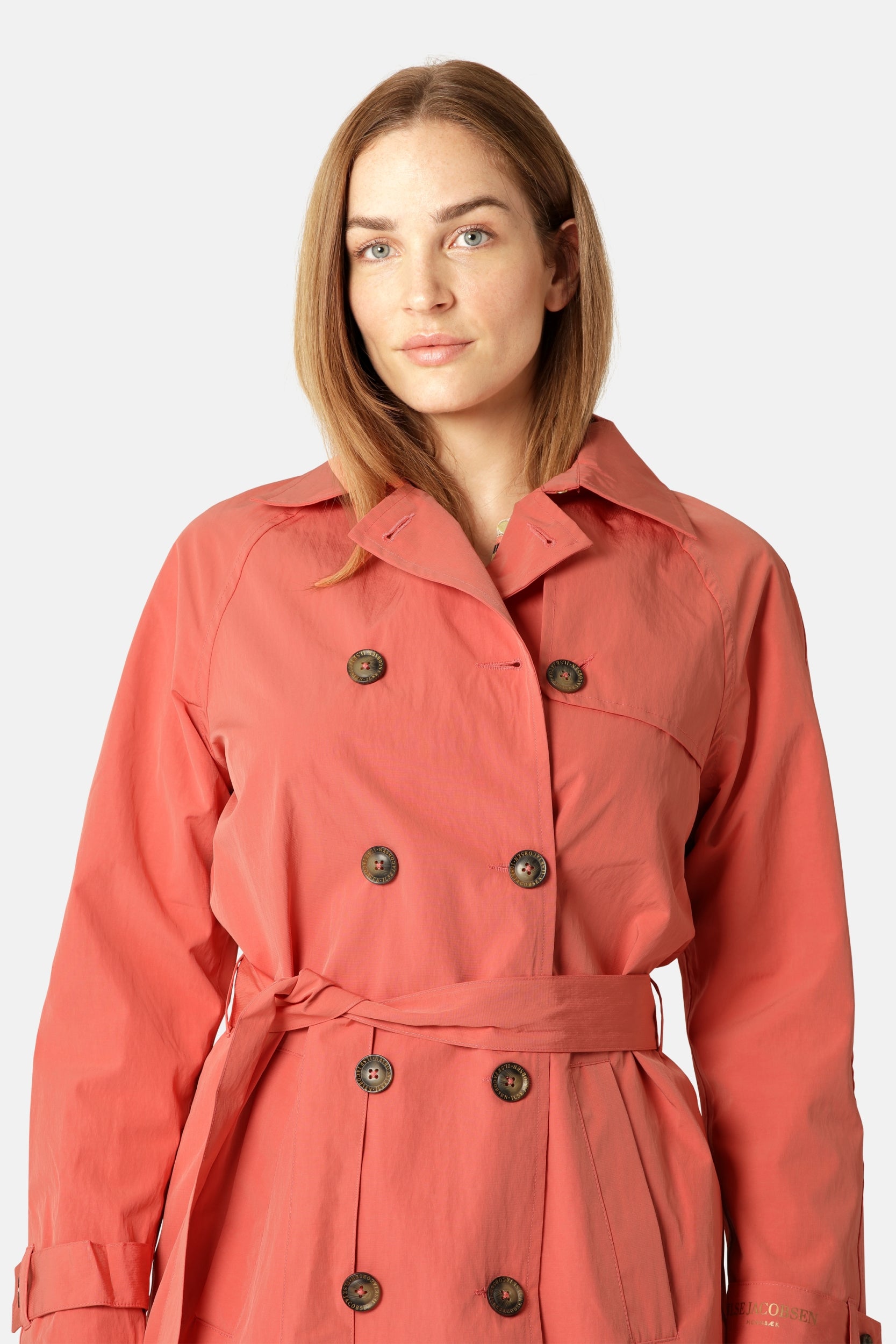 Regenjas RAINVISION03 - 391 Spiced Coral | Spiced Coral | Coat | Ilse Jacobsen