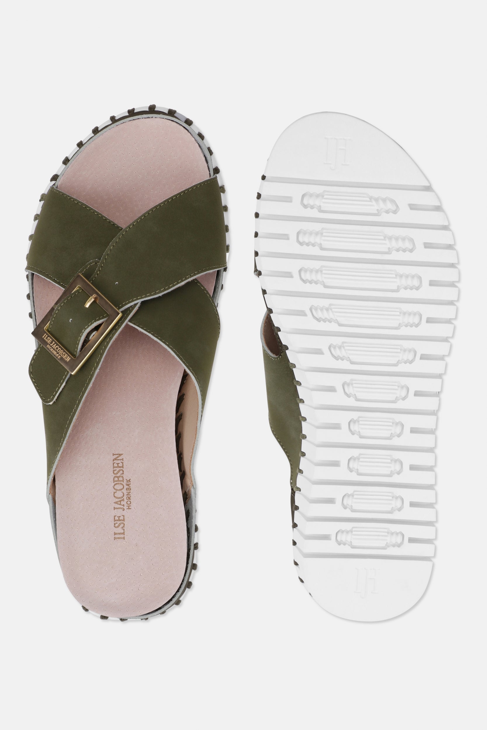 Sandalen TULIP1033 - 410100 Army White | Army White | Shoes | Ilse Jacobsen