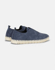 Instappers Heren TULIP144MEN - 699111 Blue Greyness Pearled Ivory | Blue Greyness Pearled Ivory | Shoes | Ilse Jacobsen